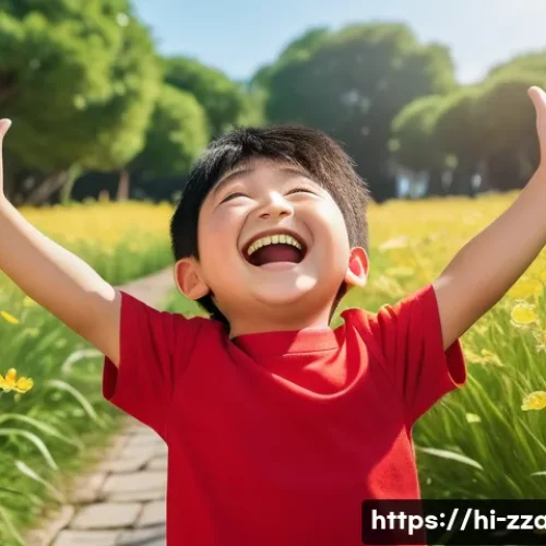 Home 28 짱구와 교육적 메시지 - **Prompt 1: Shin-chan's Joyful Expression and Everyday Fun**
"A cheerful Shin-chan, wearing his ...